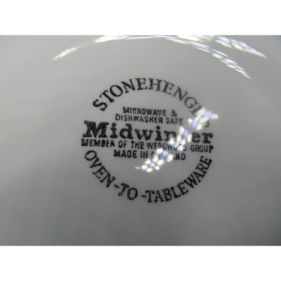 Midwinter Stonehenge Set Of 3 White Cups With Saucers VGC Wedgwood Group - Picture 4 of 10